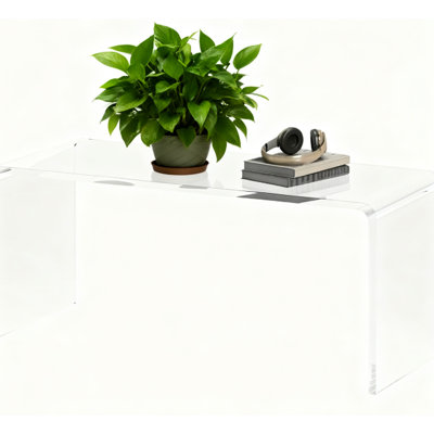 Coffee Table, 39"Acrylic Long Rectangle Tea Table