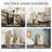 Rotating Bookshelf Tower, Solid Wood Rotating Bookshelf, 2 Tier Spinning Bookshelf With 2 Drawers, 360 Display Revolving Bookcase For Kids&adults, Round Corner Book Shelf For Bedroom, Living Room-1225186037