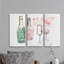Impression sur toile, "champagne vœux i" par excellence-384007813