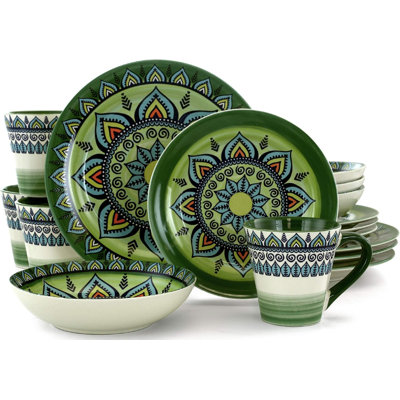 Tarrago Piece Stoneware Dinnerware Set - Service for 4