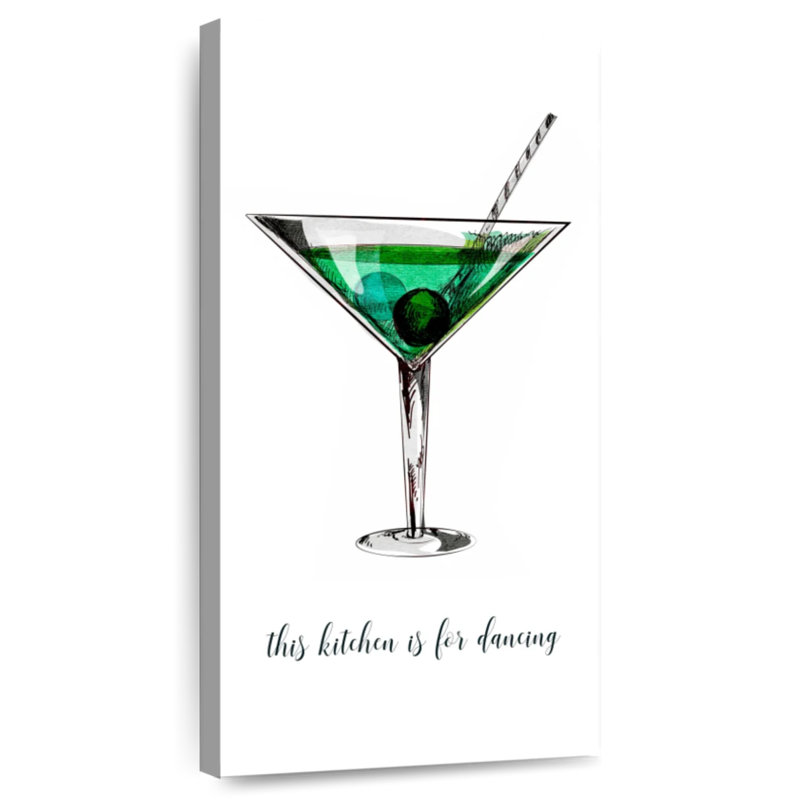 Cette cuisine est pour la danse, H 24 po x l 12 po