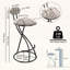 Ensemble de 2 chaises d'appoint rembourrées-1085464606