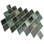 Hudson Kite Stormy Night 10-1/8" x 11-3/4" Porcelain Mosaic Tile