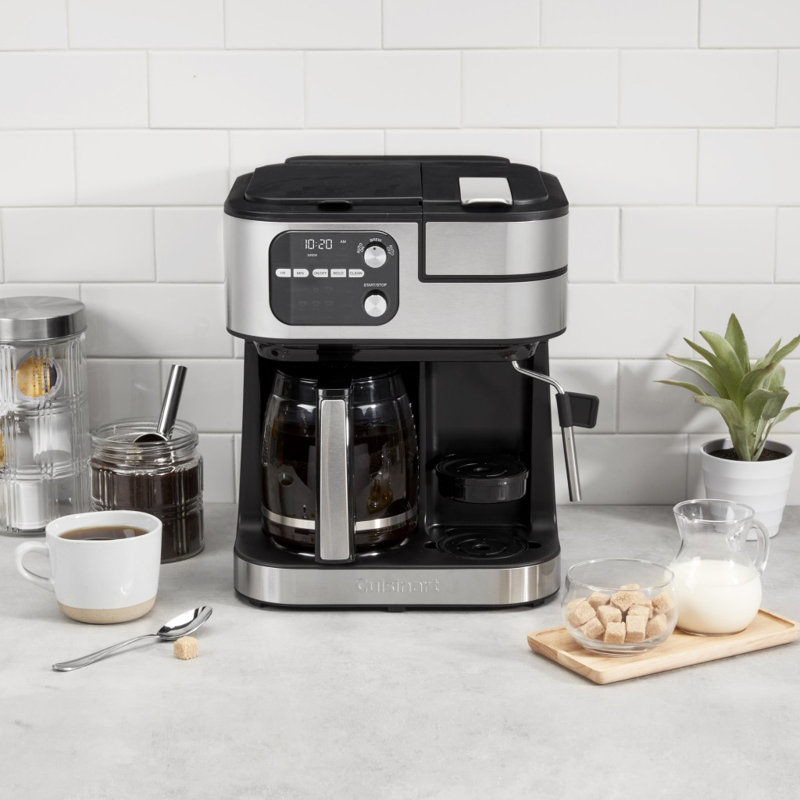 COFFEE CENTER BARISTA BAR 4-IN-1 COFFEEMAKER, Thermal, Silver Thermal, 10 cups