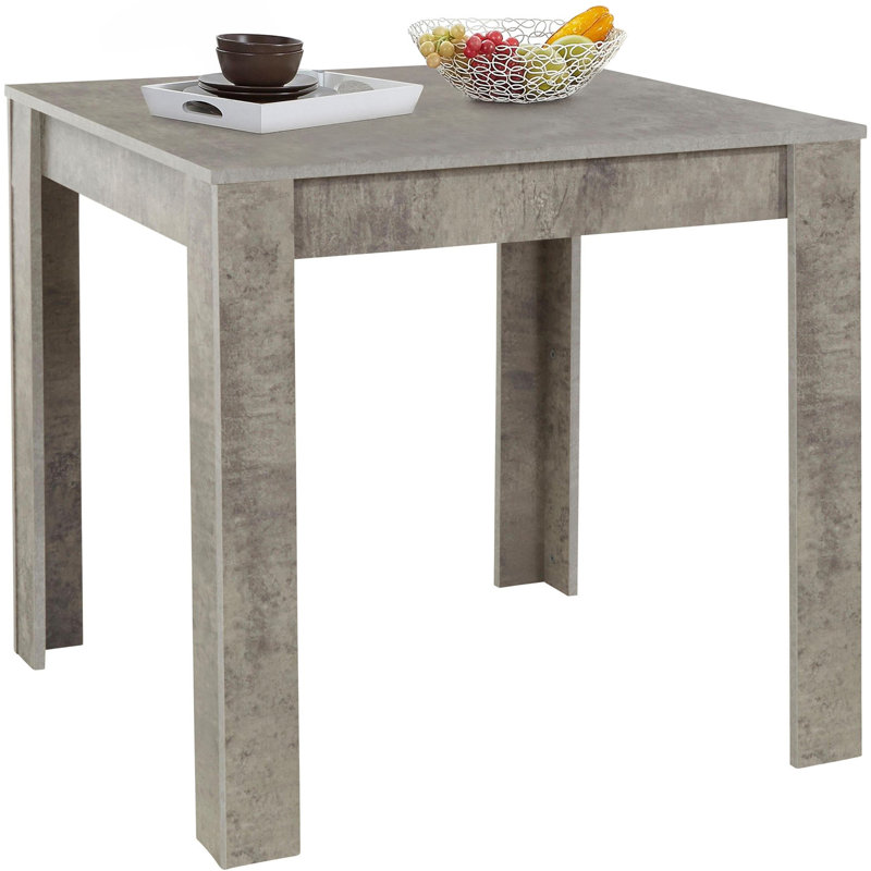 Jerome Square Dining Table, Concrete