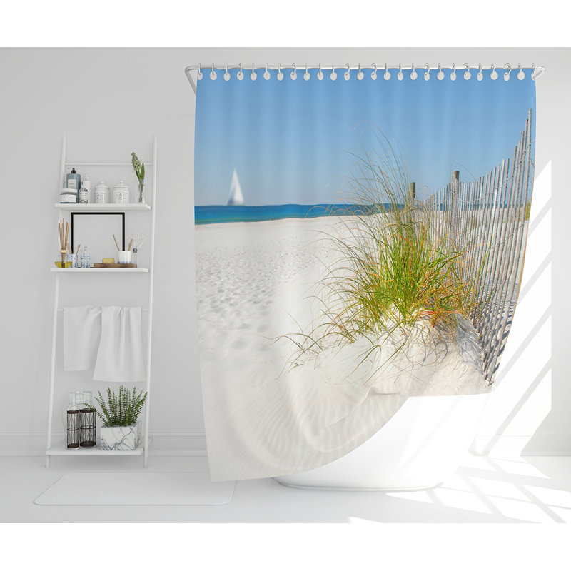 Elja Polyester Shower Curtain
