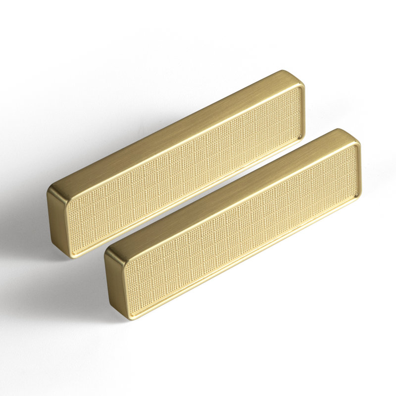 2 1/2" Centre Bar Pull Multipack, Light Brushed Brass
