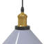 Binpal 1 - Light Gloss Grey Pendant
