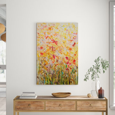 Jennifer Gardner - Wrapped Canvas Painting