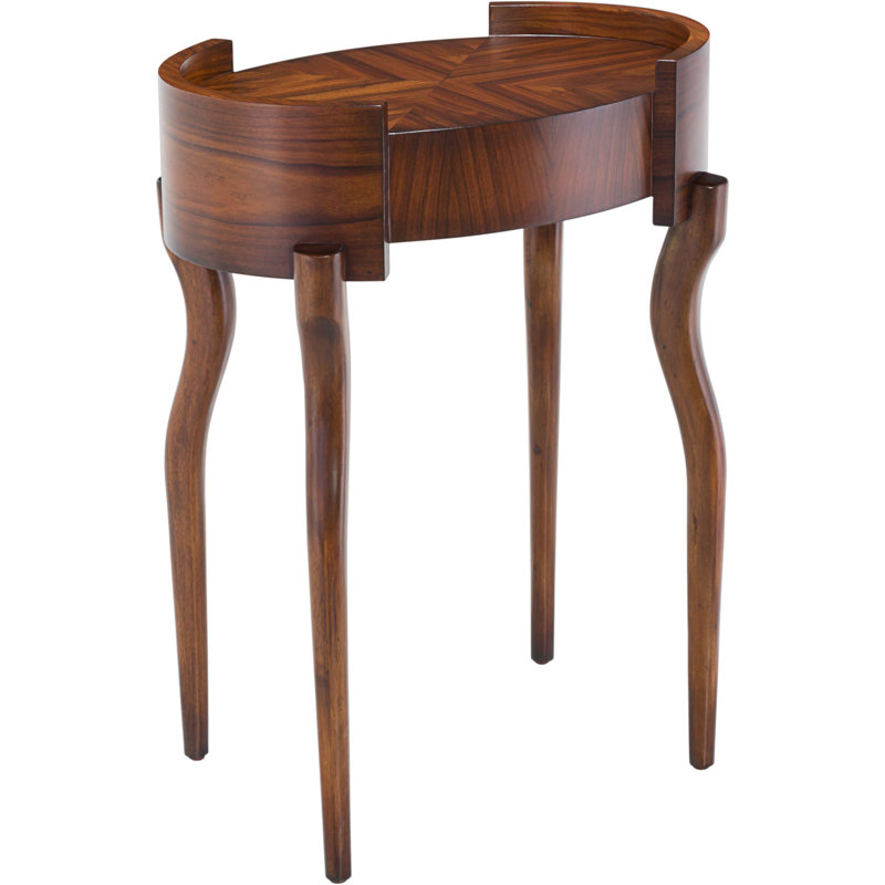 Langlais Solid Wood End Table