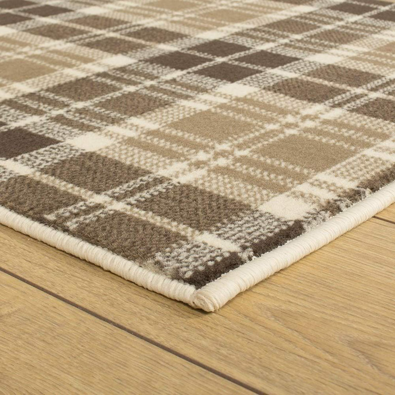 Ashly Plaid Indoor Area Rug, Runner 210cm x 80cm