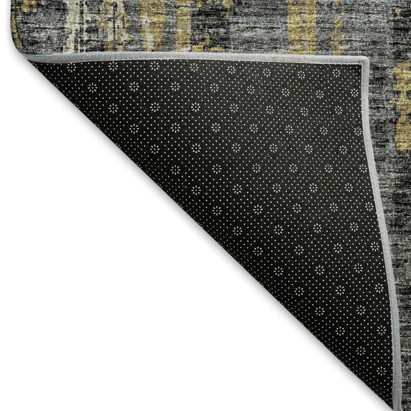 Tapis en granite de qualité supérieure lavable à la machine Tiream, Rectangle de 10 pi x 14 pi