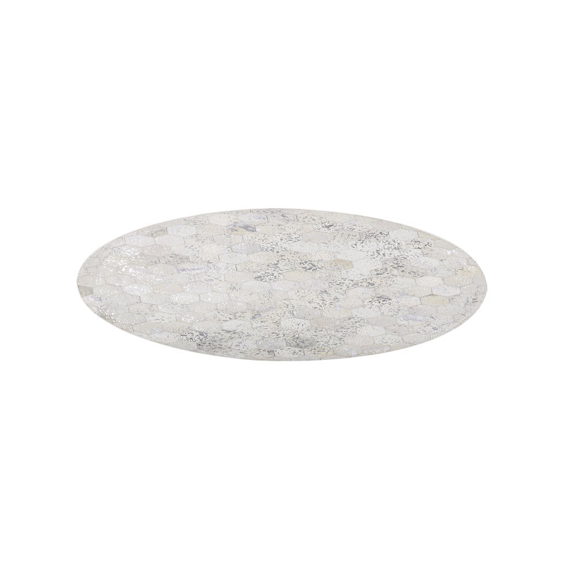 Amato Patchwork Hand Woven Area Rug, Round 140cm