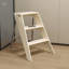 Tabouret d'échelle pliant multifonctionnel avec bords antidérapants, idéal pour la maison comme table, tabouret ou bibliothèque.-985932216