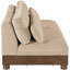 Causeuse modulaire en tissu de chenille 80 po Turin-1342425929-1342425932