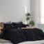 Ensemble de housse de couette avec fermeture à glissière et 8 attaches intérieures MooMee-107383173-107383182