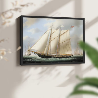 Nautical Series-CIV - Reproduction encadrée - Restickable