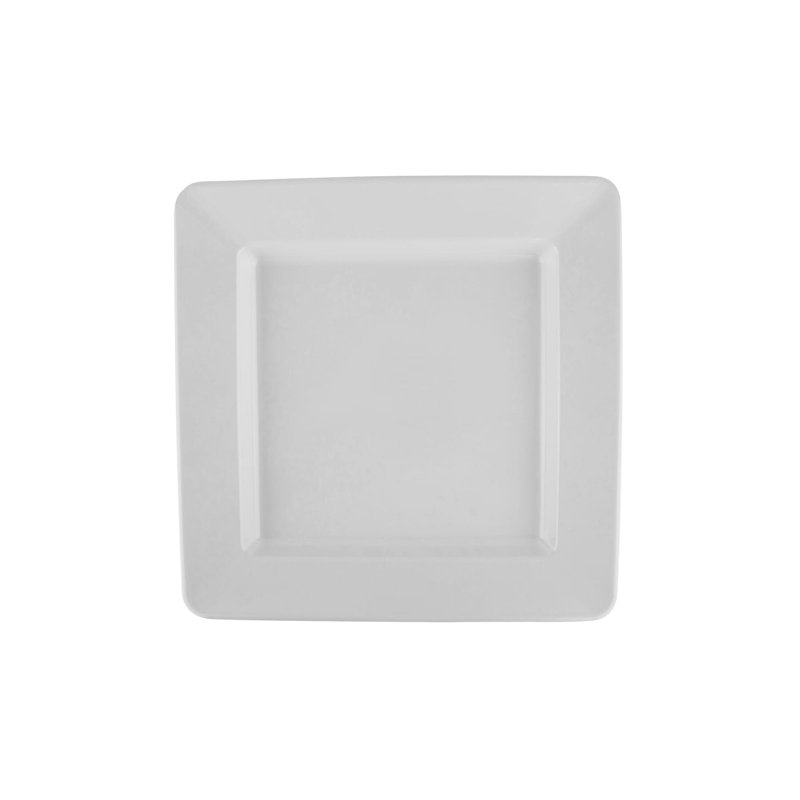 ML-12-W - Assiette carrée 12 po, profondeur 0,75 po
