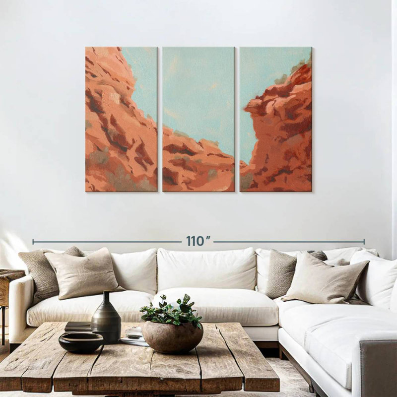 Alvord Red Rocks View I, 48" H x 74" W