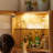 Burlywood Solid Wood+Glass Display Cases