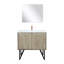 Ensemble de miroir de meuble-lavabo simple 36 po x P 20 po Lancy-113287837