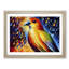 Bird Painting Abstract - Single Picture Frame Print-526818383-526818382