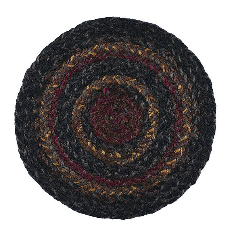 Tapis Fredrikk, Noir / brun / rouge / gris