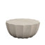 Table basse de 35,43 po Mobilier d'extérieur intérieur de style moderne, parfait pour le salon, le patio, le jardin et la cour (blanc)-228001523