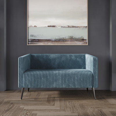 Schermick Corduroy 51.97" Upholstered Loveseat