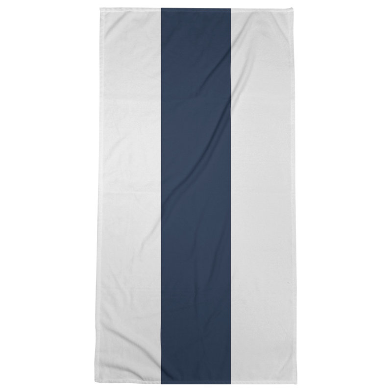 Cotton Blend Lightweight Bath Towel, Midnight Blue