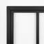 Metal Frame With Glass Barn Door