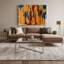 Neo Expressionism 7 Brown Canvas Wall Art-1521471025