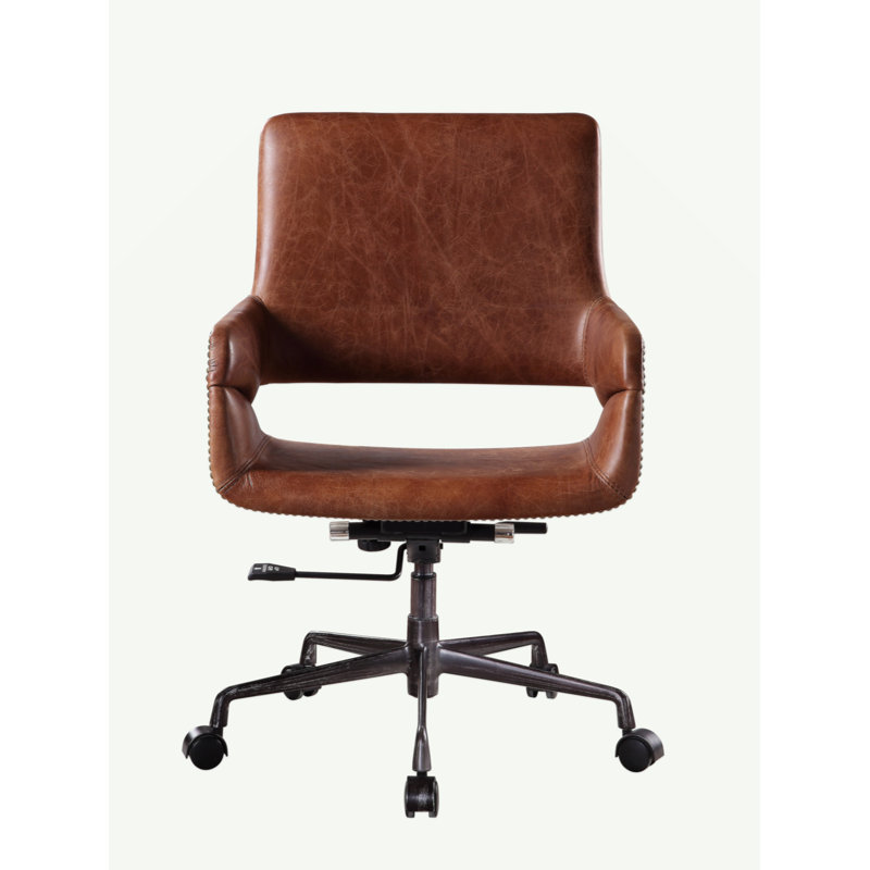 Leather Swivel Task Chair