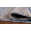 Tapis rayé bleu-436496384