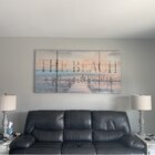 Beachcrest Home The Beach Is Calling On Canvas 3 Pieces Print & Reviews ...
