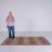 Anly Geometric Hand-Tufted Wool Dark Brown Area Rug-1351268217