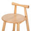 Tabouret de bar moderne et minimaliste, ensemble de 2