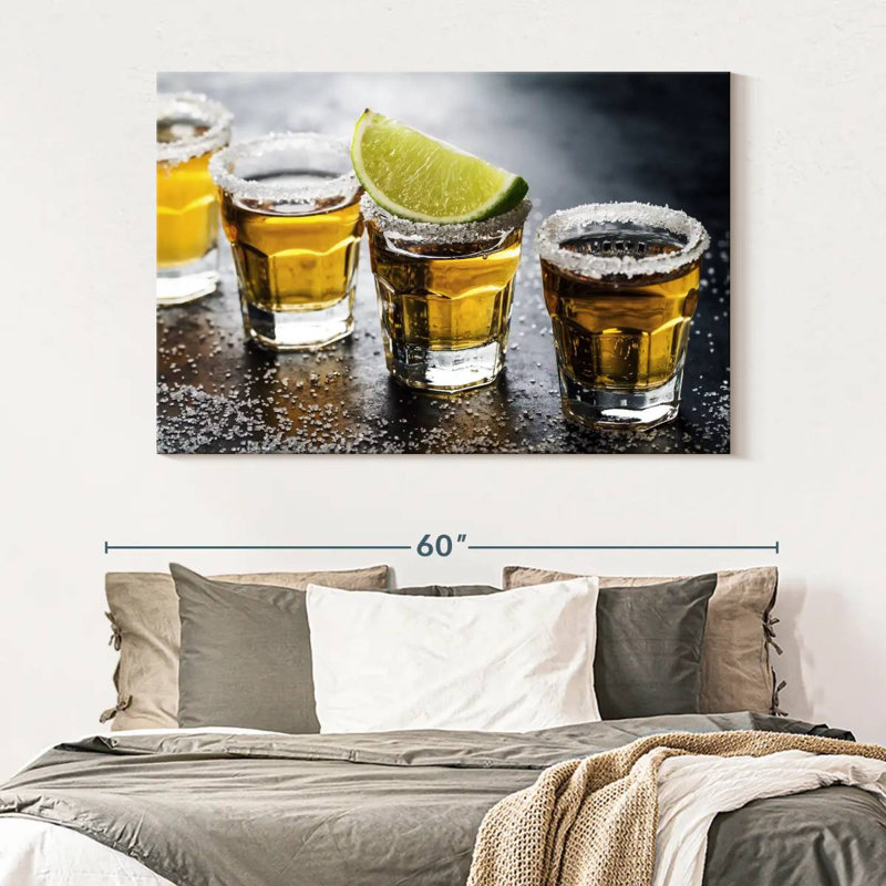 Yarlin Morning Latte Coffee, 34" H x 51" W