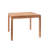 ERF, Inc. Square 35.5" L x 35.5" W Table