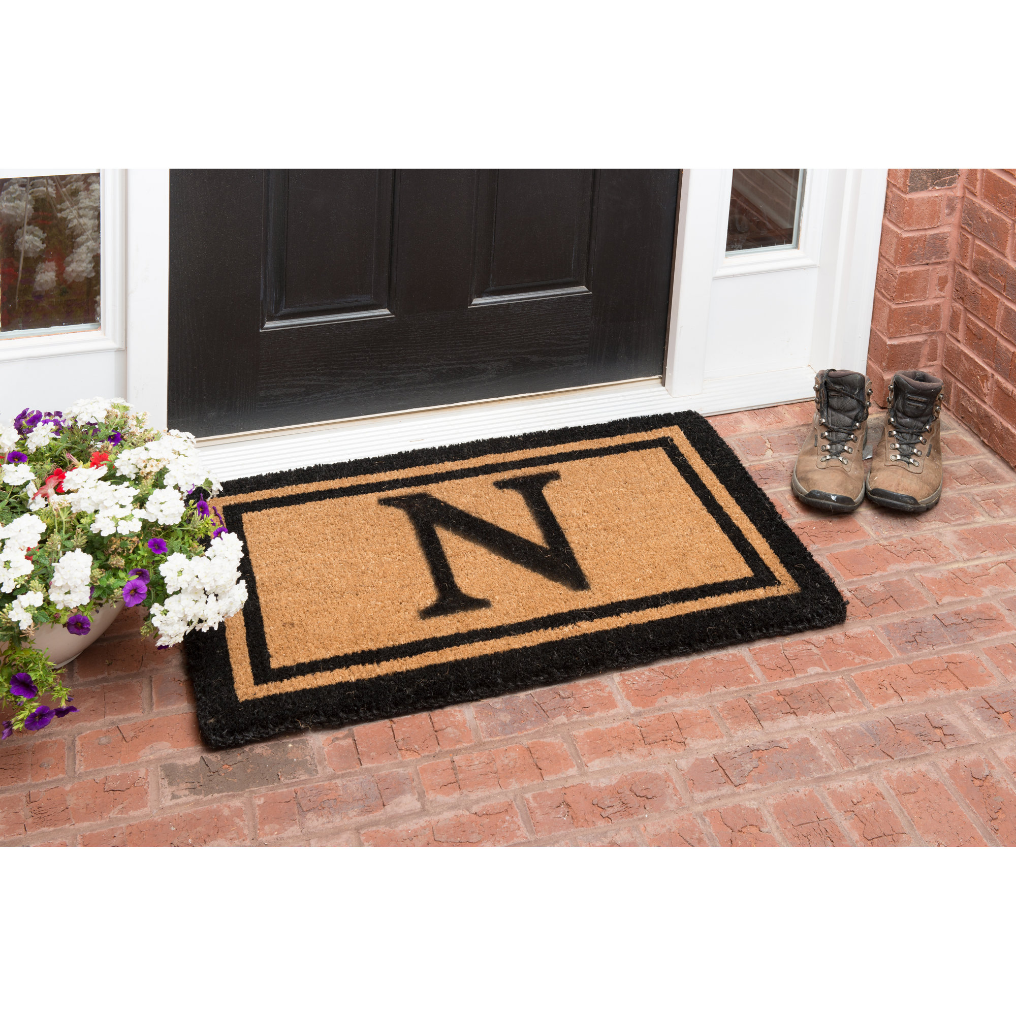 Sanka Non-Slip Outdoor Doormat, N