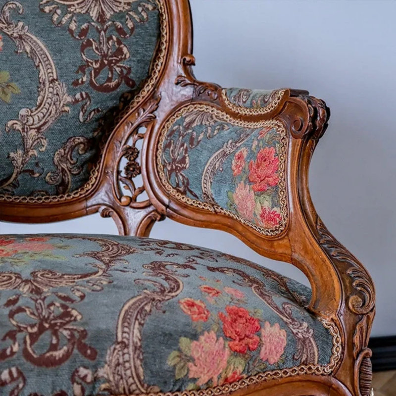 Canapé de luxe rétro américain léger