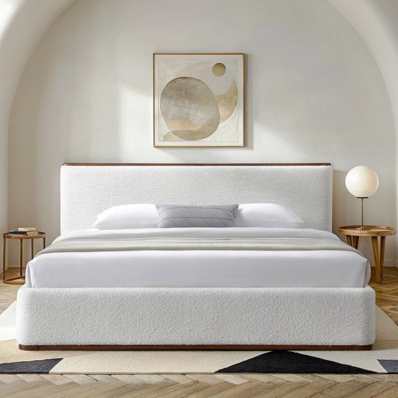 Aspen Upholstered Platform Bed, King