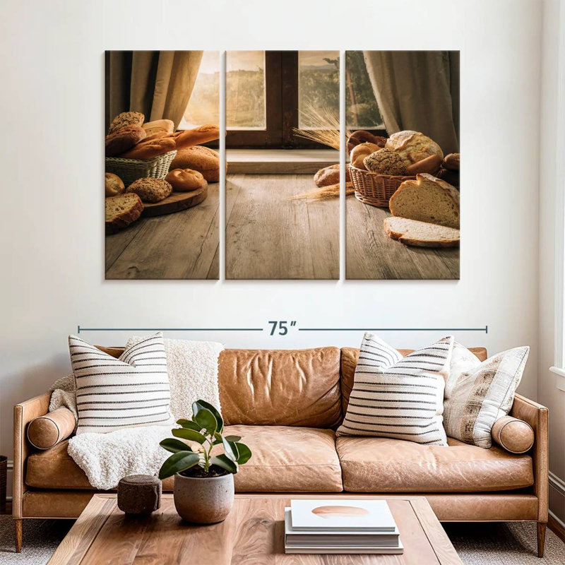 Yarlin Breads By The Window, 42" H x 65" W
