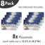 Ensemble de 8 napperons East Urban Home