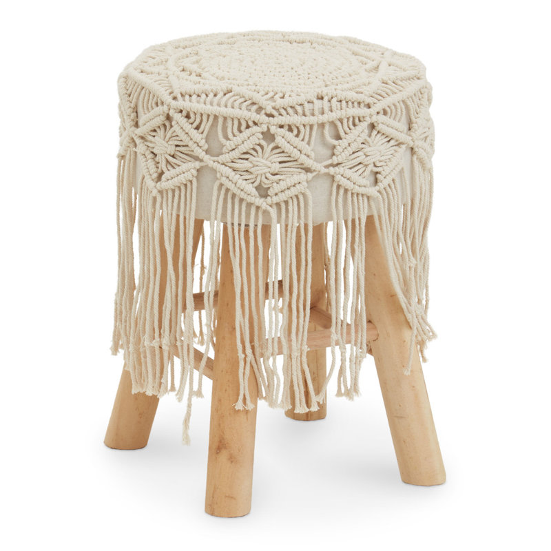 Centers Solid Wood Accent Stool