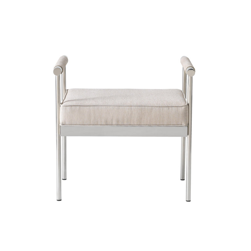 Ayotte Denise Cream Boucle Bench