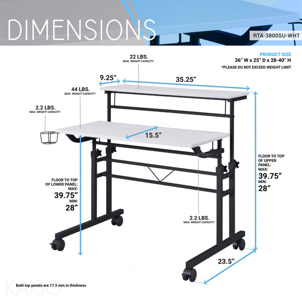 Dimensions du produit