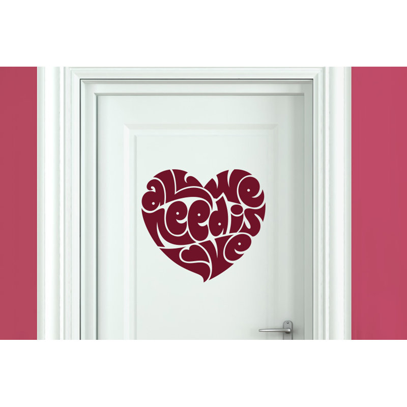 Wall Decal, Burgundy