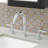 Clementina 25.4cm W x 25.4cm L Vinyl Peel and Stick Mosaic Tile
