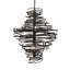 Lustre cyclone unique à 20 lumières